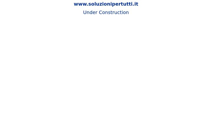 Screenshot of soluzionipertutti.it
