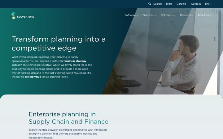 Screenshot του solventuregroup.com