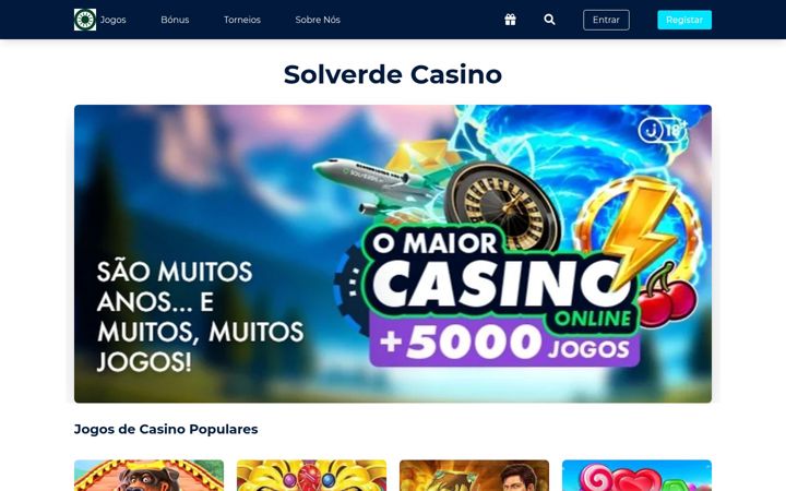 Screenshot ta' solverdecasinowin.com