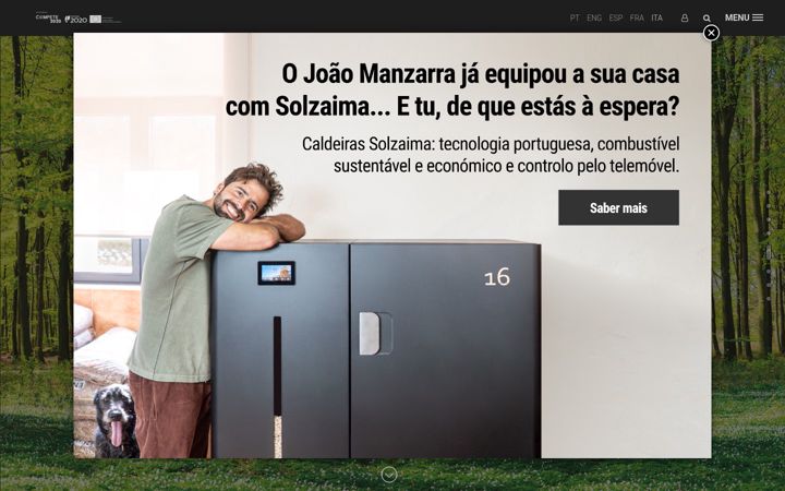 Screenshot of solzaima.it