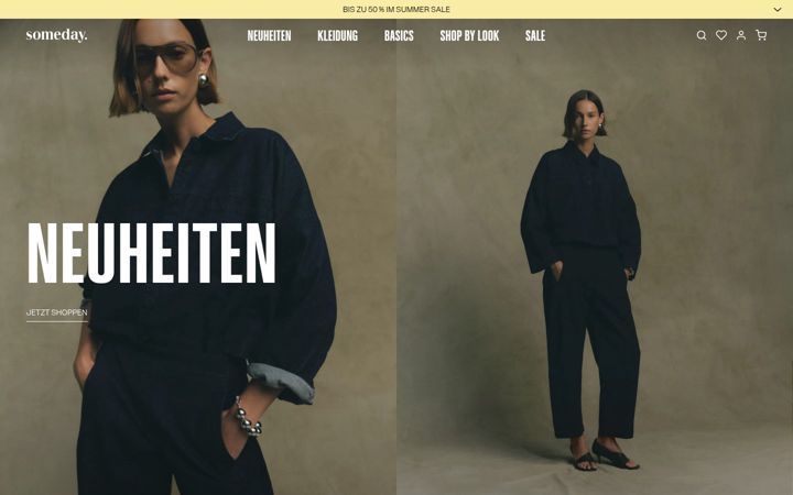 Screenshot of someday-fashion.com
