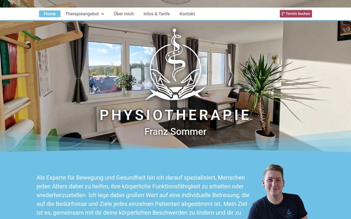 Screenshot ta' sommer-physiotherapie.at