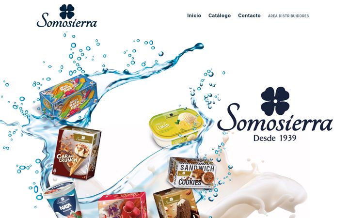 Screenshot of somosierra.eu