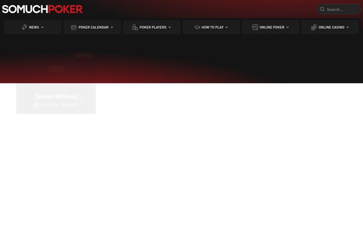 Screenshot of somuchpoker.com