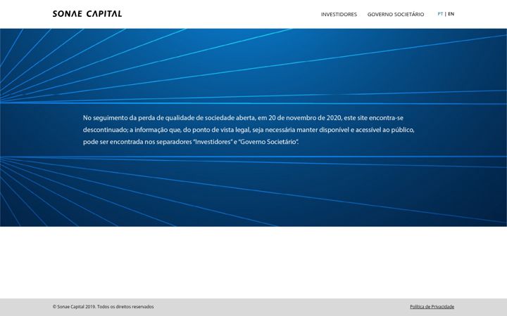 Screenshot of sonaecapital.pt