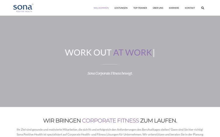 Screenshot di sonahealth.de