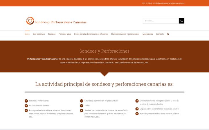 Skærmbillede af sondeosyperforacionescanarias.es