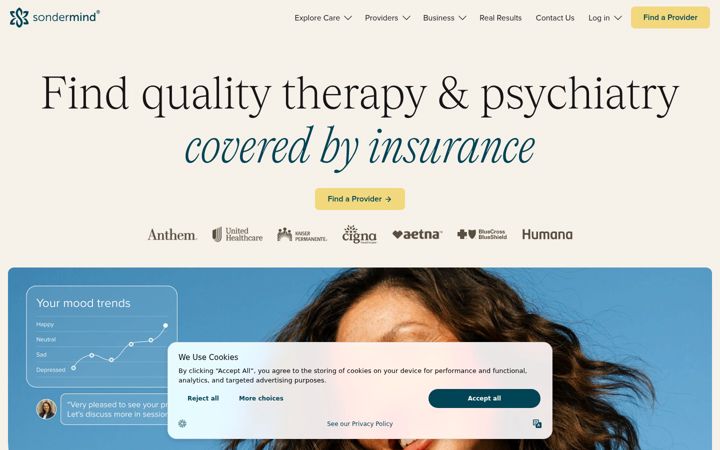 Screenshot of sondermind.com