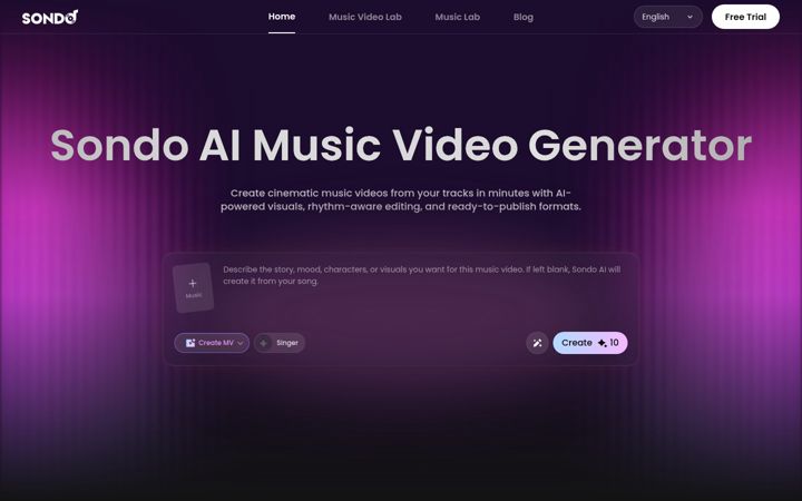 Screenshot of sondo.ai