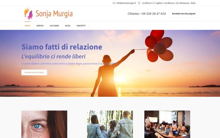 Screenshot of soniamurgia.it