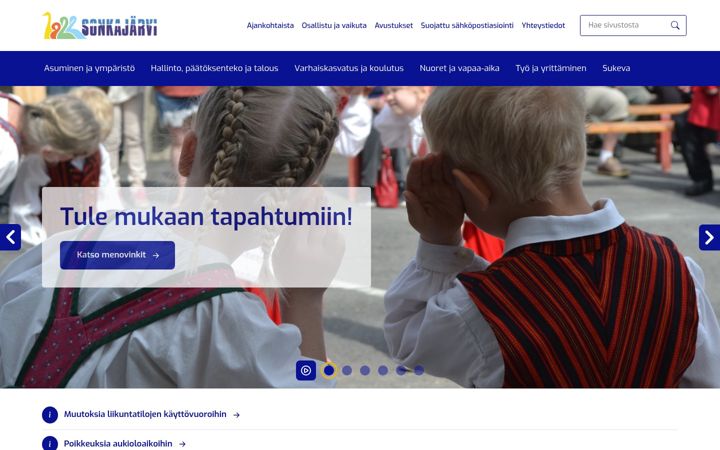 Posnetek zaslona sonkajarvi.fi