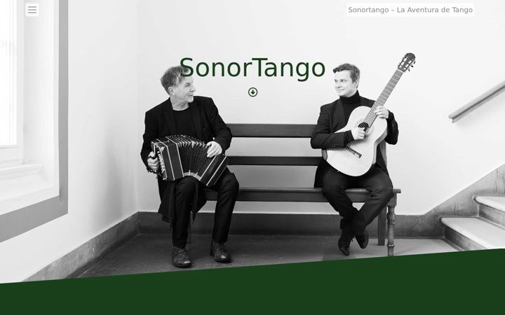 Screenshot of sonortango.com