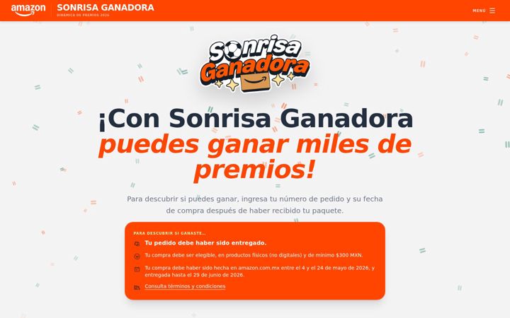 Screenshot of sonrisaganadora.com