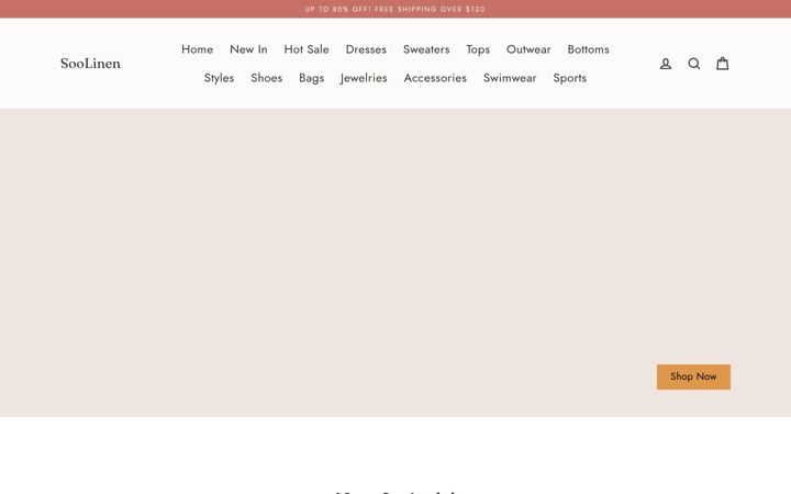 Screenshot of soolinen.com