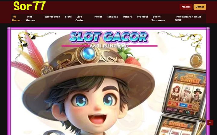 Screenshot of sor77.net