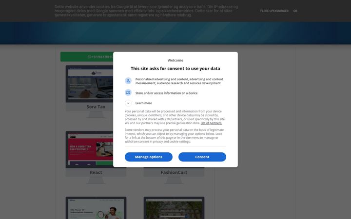 Screenshot of soratemplates.com