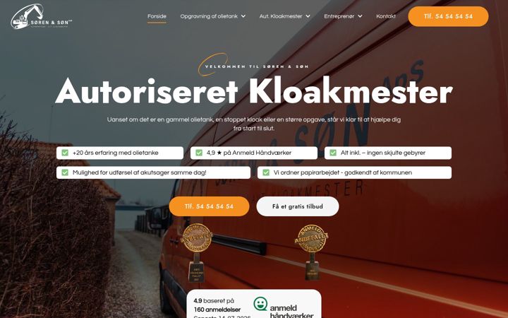 Snímek obrazovky sorenogson.dk