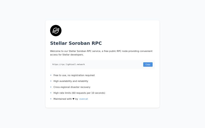 Screenshot of sorobanrpc.com