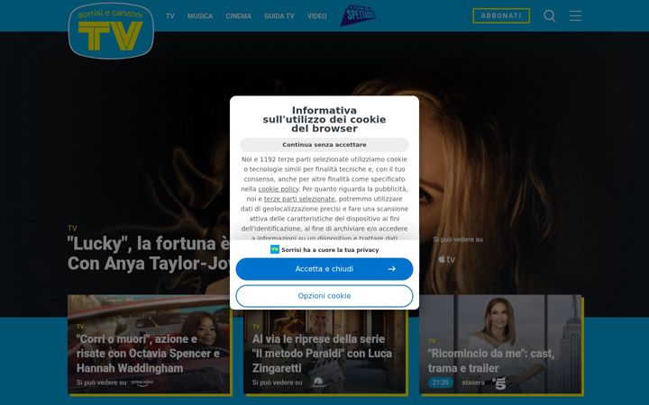 Zrzut ekranu sorrisi.com