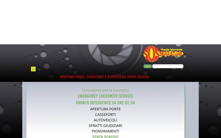 Screenshot του sosserrature.it