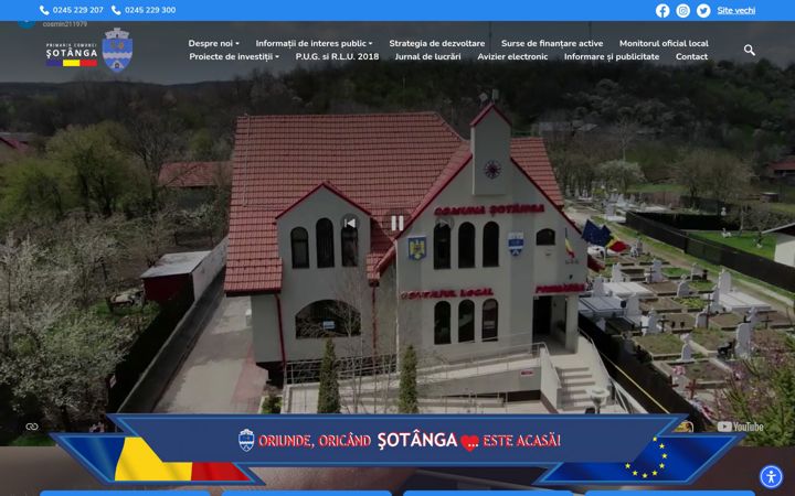 Captura de pantalla de sotanga.ro