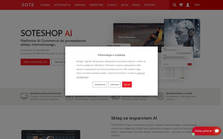 Screenshot of sote.pl