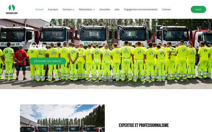 Screenshot di sotraplant.be