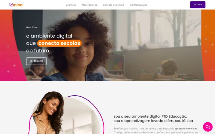 Screenshot of souionica.com.br