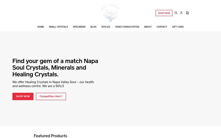 Ekrānuzņēmums no soulcrystals.org