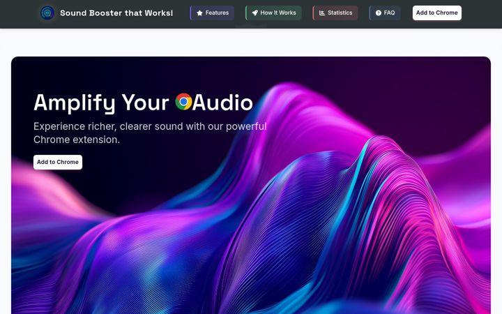 Screenshot of sound2up.com