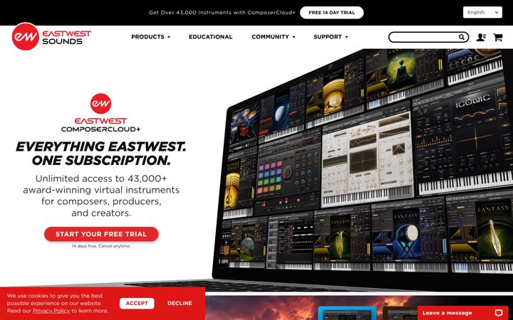 Screenshot of soundsonline.com