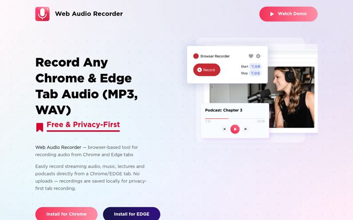 Screenshot of soundstreamcapture.com