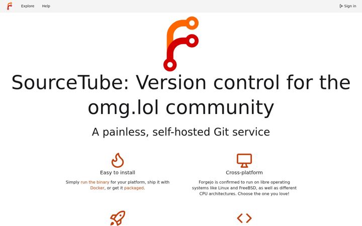 Screenshot of source.tube