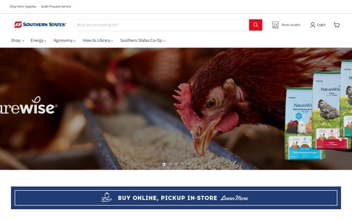Screenshot of southernstates.com