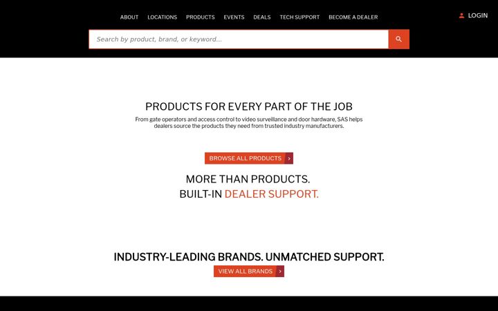Screenshot of southwestautomated.com