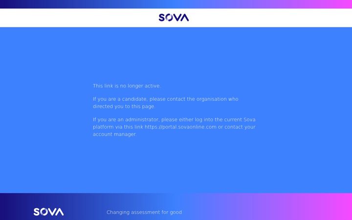 Screenshot of sovaonline.com