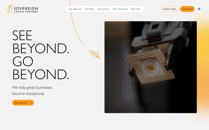Screenshot di sovereigncapital.co.uk