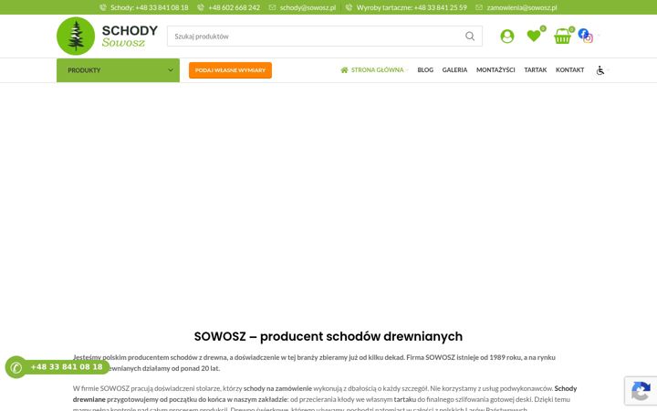 Screenshot ta' sowosz.pl