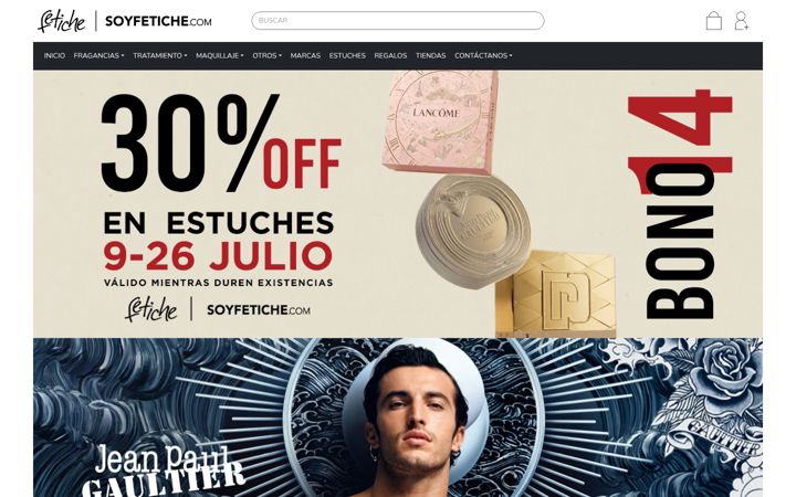 Screenshot of soyfetiche.com