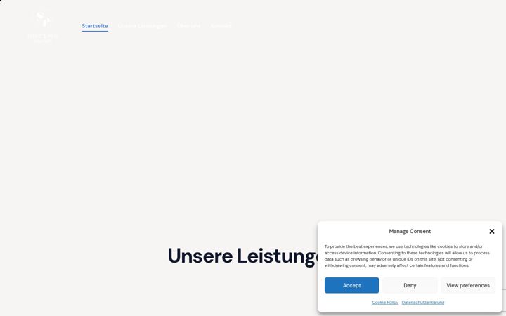Screenshot von sp-beratung.at