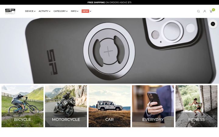 Screenshot of sp-connect.com.au