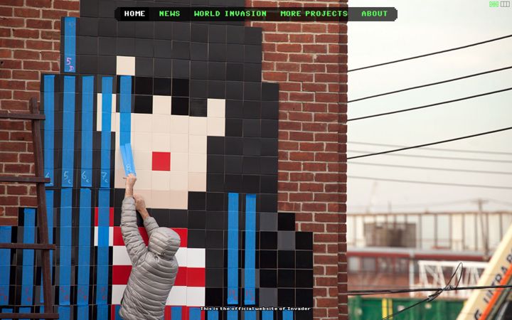 Screenshot of space-invaders.com