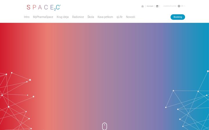 Screenshot of space2c.hr