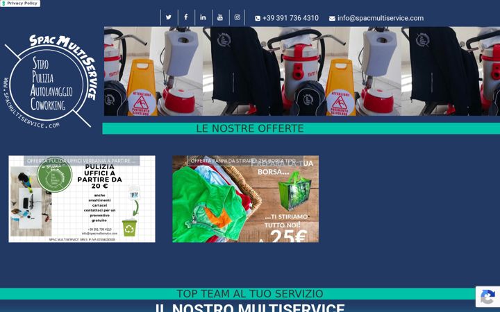 Screenshot του spacmultiservice.com