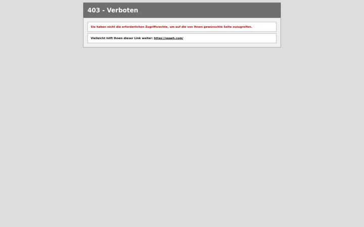 Screenshot of spaeh.com