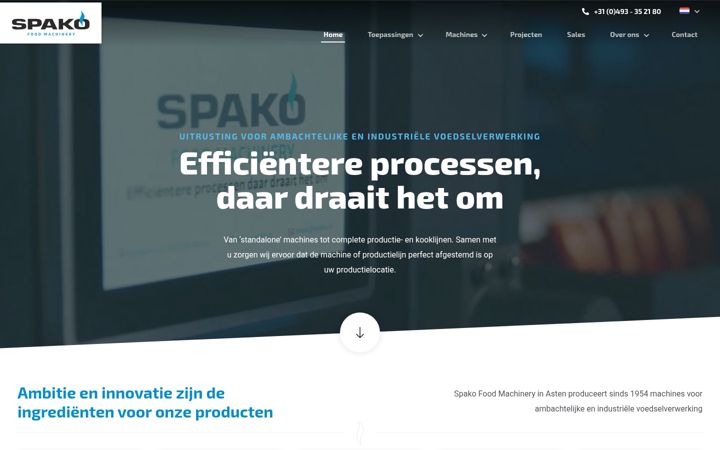 Ekrano kopija spako.nl