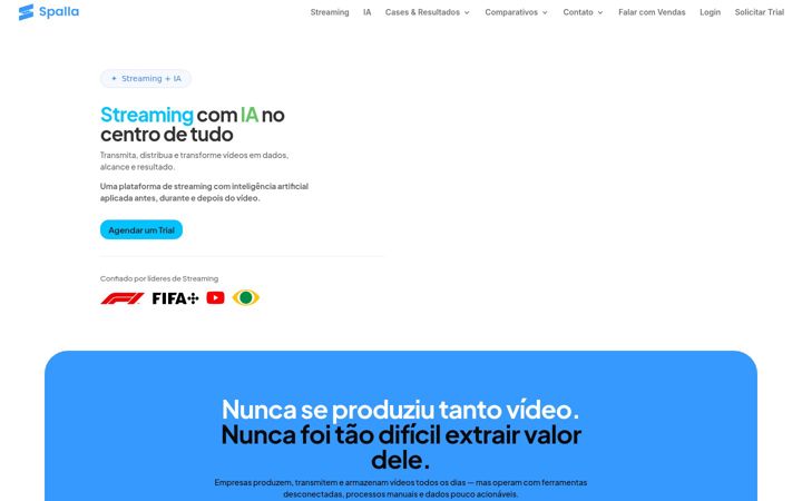 Skærmbillede af spalla.io