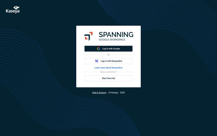 Screenshot of spanningbackup.com