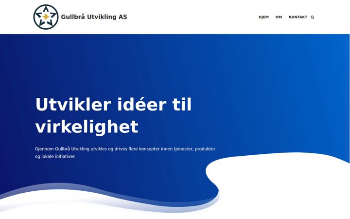 Screenshot stránky sparestigen.no