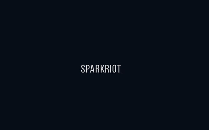 Screenshot of sparkandriot.com